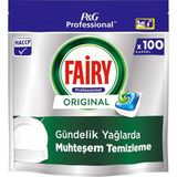 Nacario Fairy Professional Orjinal Bulaşık Makinesi Deterjanı Kapsülü 100 Yıkama