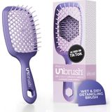 Nacario Fhı Heat Unbrush Islak ve Kuru Havalandırmalı Dolaşık Açıcı Saç Fırçası, Lavanta Koyu Mor