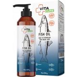 Nacario Fish Oil 200ML - Kedi ve Köpek - Omega 3 ve 6 Içeren, Deri, Tüy ve Kalp Sağlığına Destek Balık Yağı