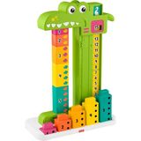 Nacario Fisher-Price Matematikçi Timsah Fisher-Price Matematikçi Timsah, Okul Öncesi Çağdaki Çocuklar Için Eğitici Oyuncak ve Üst Üste Dizilebilir 10 Blok JCT13