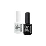 Nacario Fontenay Uno Super White Beyaz 15ML & Super Black Siyah Kalıcı Oje 15 ml Siyah&beyaz