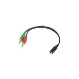 Nacario Frisby FA6624AC 4 Pin 3.5 mm Kulaklık Çoklayıcı