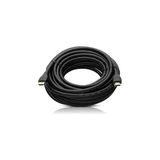 Nacario Fully G-507DS Plastik Düz Siyah 10 Metre Gold Poşetli HDMI Kablo