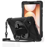 Nacario Galaxy Tab A11 Uyumlu 8.7" Tam Koruma Sağlayan Defender Silikon Şok Emici Tablet Kılıfı