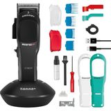 Nacario Gamma+ Boosted Up Profesyonel Erkek Saç/sakal Kesme Makinesi, En Yüksek Performans Için Döner Motorlu, 120 Dakika Pil, Ayarlanabilir Bıçak, 4 Tarak, 3 Değiştirilebilir Kapak, Usb-C Şarj Kablosu