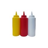 Nacario Gastroplast 1000 ml 3 Adet Renkli Sosluk Fişek Ketçap-Mayonez-Hardal