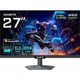 Nacario Gıgabyte M27UP 27" Ss IPS Dual-Mode Gaming Monitor, 4K UHD 160Hz / Fhd 320Hz, 1ms Gtg, Mat Ekran, HDMI 2.1 & Dp 1.4, Displayhdr 400, 95% Dcı-P3, Kvm & Usb-C, G-Sync Compatible