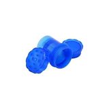 Nacario Grınder Parçalayıcı Plastik Baharat Öğütücü Herb Spice 4 Katmanlı (58MM-MAVI)