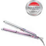 Nacario Grundig Hs 5630 Glamstyler Saç Düzleştirici, Iyonik Fonksiyonlu, LED Ekranlı Saç Şekillendirici, Hızlı Isınma, Pembe