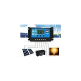 Nacario Güneş Paneli Solar Akü Şarj Kontrol Cihazı 12V 24V 20 Amper