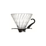 Nacario Hario V60 02 Dripper (Siyah Cam)