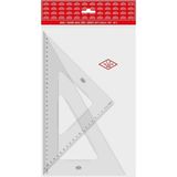 Nacario Hatas Teknik Okul Öğrenci Gönye Seti Büyük Boy (32 Cm) 30-60-90 ve 45-45-90