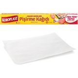 Nacario Hazır Kesilmiş Pişirme Kağıdı 16 Adet 42X37 Cm, Helal Sertifikalı Bpa Içermez, Fırında Tavuk, Et, Tatlı, Börek Pişirmek Için Yüksek Isıya Dayanıklı Hazır Fırın Pişirme Kağıdı Yapışmaz Yanmaz