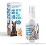 Nacario Healthonmed Hayvan Deri, Kulak, Göz ve Meme Bakım Spreyi – Tahriş Etmeyen Alkolsüz Yara Temizleme ve Onarıcı Bakım – Kedi, Köpek ve Diğer Hayvanlar Için – 250 ml