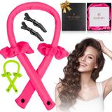 Nacario Heatless Saç Bigudi Seti - Heatless Curls Kafa Bandı ile Zahmetsiz Gecelik Bukleler - Heatless Curling Rod Kafa Bandı ile Isı Olmadan Çarpıcı Isısız Bukleler Elde Edin