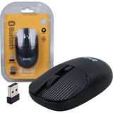 Nacario Hello Hl-21808 Siyah 1000 Dpı 2.4Ghz Kablosuz Bluetooth Mouse