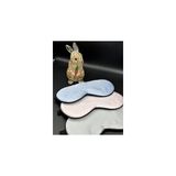 Nacario Icon SILK%100 Saf Ipek Çocuk Uyku Maskesi Göz Bandı (Pembe Bulut)