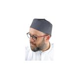 Nacario Ihvan Online Kubbeli Sert Kalıp Takke - Gri Gri 58