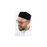 Nacario Ihvan Online Kubbeli Sert Kalıp Takke - Siyah Siyah 58