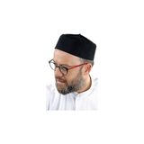 Nacario Ihvan Online Kubbeli Sert Kalıp Takke - Siyah Siyah 59