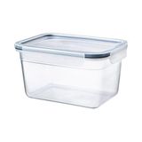 Nacario Ikea 2.0 Litre Kapaklı Saklama Kabı Plastik-Kapaklı-Dikdörtgen Saklama Kabı