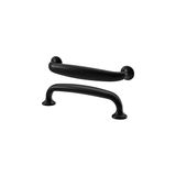 Nacario Ikea Eneryda 112 mm Siyah Mobilya Kulpu, 2 Adet, Vidalar Dahildir