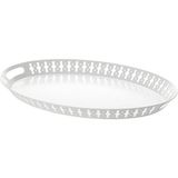 Nacario Ikea Romantısk Tepsi, 52X39 Cm, Beyaz