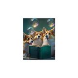 Nacario Independently Published Trio Corgi Sketchbook
