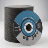 Nacario Inox Metal Kesici (25 Adet) Kesme Diski 115X1,0X22,23 mm Ince Taş Disk Spiral Demir Kesici Disk