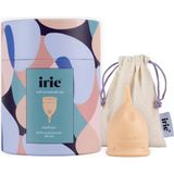Nacario Irie Adet Kabı Regl Kabı Menstrüel Kap Menstrual Cup Alman Medikal Silikon (Nude, Small)