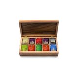 Nacario Ironwood Gourmet Dikdörtgen Vauxhall Çift Çay Kutusu, Akasya Ağacı
