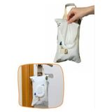 Nacario Islak Mendil Saklama Çantası Evde, Arabada, Işte, Seyahatte ve Bebek Arabasında Islak Mendil Kutusu (Renk 2, 24 Cm)