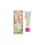 Nacario Jack N' Jıll Jack N Jill Bebek Diş Fırçalama Seti (Silikon Diş Fırçası + Orman Meyveli Macun 50G)