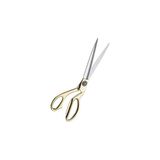 Nacario Janissary Kumaş, Deri, Kot Kesim 24CM Altın Sarısı Profesyonel Terzi Makası, 653524612