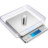 Nacario Jouis Dijital Mutfak Hassas Tartı, 3 kg Kapasite, 0.1 gr Hassasiyet, LCD Ekran, Mutfak ve Kuyumcu Terazisi
