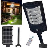 Nacario Jouis Solar Güneş Enerjili Dış Mekan Sokak Lambası - 1500W 240 LED Uzaktan Kumandalı Bahçe Aydınlatması, Hareket Sensörlü Projektör, IP65 Su Geçirmez Avlu ve Otopark Aydınlatma Armatürü