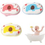 Nacario Joyzzz Bebek Banyo Sünger Seti, 3 Adet Bebek Banyo Süngeri, Saf Pamuk ile Yumuşak Bebek Duş Süngeri, Hassas Ciltler Için Karikatür Hayvan Bebek Banyo Süngeri