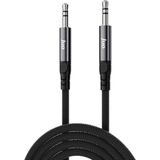 Nacario Juo Stereo 3.5mm Trs Jack Örgülü Aux Ses Kablosu 3 Metre