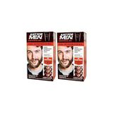 Nacario Just For Men Control Gx 4 Ounce Sakal Yıkama Kutulu (118 Ml) (2 Paket)