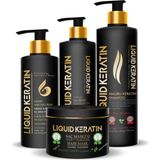 Nacario Kabaran Saç Keratin Bakım Seti (4'lü)