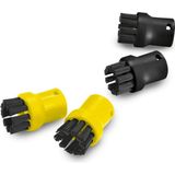 Nacario Karcher Sc1, Sc3, Sc4, Sc5 ile Uyumlu Buharlı Süpürge Mini Fırça Seti
