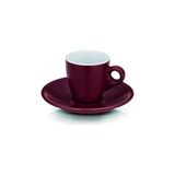 Nacario Kela 12752 Mattia Espresso Fincan Seti 2li Kirmizi 50ML