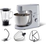 Nacario Kenwood Homebake Plus Mutfak Şefi KHH01.120SI - Stand Mikser, Hamur Yoğurma Makinesi, Blender Aparatı, 1400 Watt, 5 Litre Paslanmaz Çelik Geniş Hazne, Sıçrama Önleyici Kapak, 3 Hazne Içi Aparat