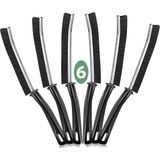 Nacario Keyaye Çatlak Temizleme Fırçası 6 Adet, Sert Kıl Boşluğu Temizleme Fırçası, Yarık Temizleme Fırçası, Derz Fırçası, Mutfak Banyo Için Çatlak Temizleme Aleti
