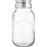 Nacario Kılner Create & Make Spiral Kesici – Lezzetli Meyve ve Sebze Spiralleri/spagetti Üretimi Için, Saklama Kavanozu Dahil, 1 Litre, 21,3 x 10 x 24,5 cm