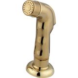 Nacario Kingston Brass Gourmetier KBS792SP Mutfak Bataryası Püskürtücü, Parlak Pirinç