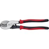 Nacario Klein Tools Journeyman J63050 Kablo Kesici, Alüminyum, Bakır ve Iletişim Kablosunu Keser, Makas Çeneli, Küçük