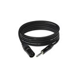Nacario Klotz M1 MY206 Trs x Male Xlr Neutrik Uçlu Siyah 10MT Balanslı Kablo