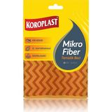 Nacario Koroplast Mikrofiber Temizlik Bezi Tekli, Hızlı Kuruyan Uzun Ömürlü Mikrofiber Bez 30X30 Cm, Yüksek Emiş Gücü, Tüy ve Çizik Bırakmayan Toz Temizlik Bezi, Mutfak, Ofis, Ev ve Araç Temizliği Için Ideal