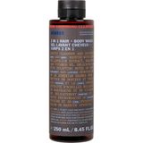 Nacario Korres Athenian Grooming Erkekler Için 2'si 1 Arada Şampuan ve Duş Jeli, Nemlendirici ve Çözücü, Taze Bergamot ve Derinin Canlandırıcı Notalarıyla, Silikon ve Paraben Içermez, 250 ml